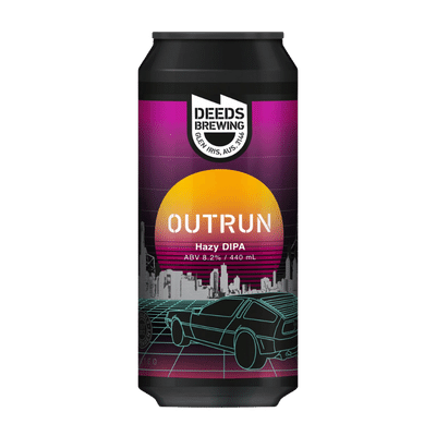 Deeds Outrun Hazy DIPA 440ml Can Craft Beer Deeds Brewing