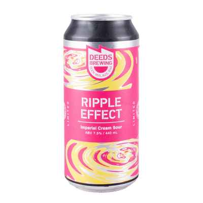 Deeds Ripple Effect Imperial Cream Sour 440ml Can Craft Beer Deeds Brewing