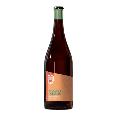 Deeds Shared Dreams Mixed Culture Ale with White Peaches 750ml Bottle Craft Beer Deeds Brewing
