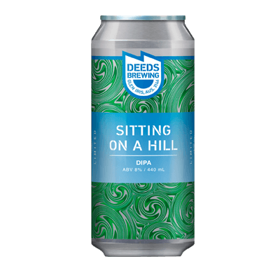 Deeds Sitting On A Hill DIPA 440ml Can Craft Beer Deeds Brewing