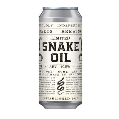 Deeds Snake Oil TIPA 440ml Can Craft Beer Deeds Brewing