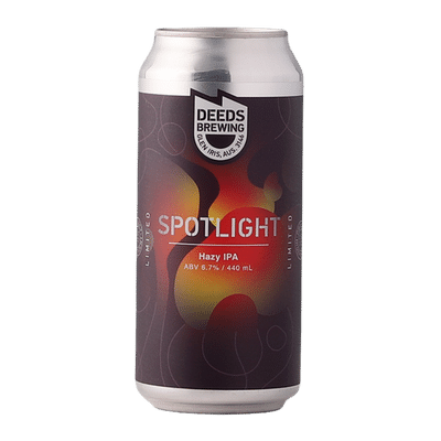 Deeds Spotlight Hazy IPA 440ml Can Craft Beer Deeds Brewing