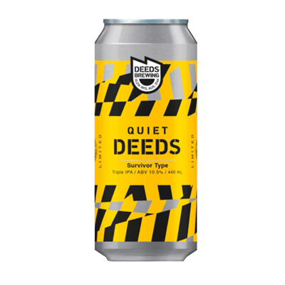 Deeds Survivor Type Hazy Triple IPA 500ml Can Single Craft Beer Deeds Brewing
