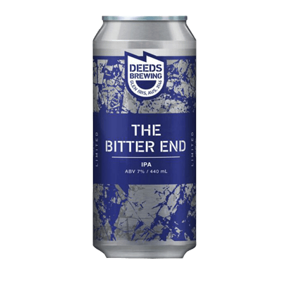 Deeds The Bitter End West Coast IPA 440ml Can Craft Beer Deeds Brewing