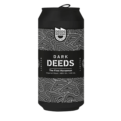 Deeds The First Horseman Imperial Stout Deeds Brewing