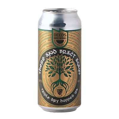 Deeds There and Bract Again Triple Dry Hopped IPA 440ml Can Craft Beer Deeds Brewing