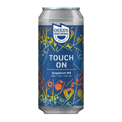 Deeds Touch On Grapefruit IPA 440ml Can Craft Beer Deeds Brewing
