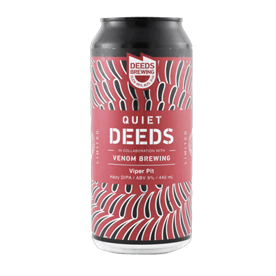 Deeds/Venom Brewing Viper Pit Hazy DIPA Single Craft Beer Deeds Brewing