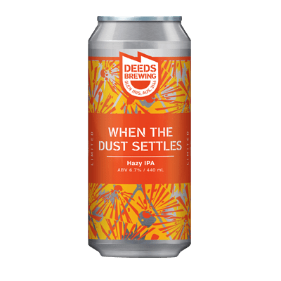 Deeds When The Dust Settles Hazy IPA 440ml Can Craft Beer Deeds Brewing