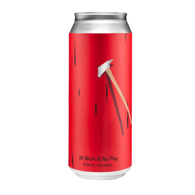 Deeds x Tall Boy And Moose All Work & No Play Hazy DIPA Single Deeds Brewing