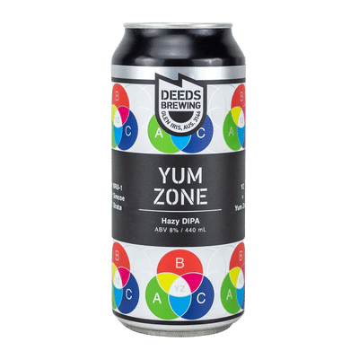 Deeds Yum Zone Hazy DIPA 440ml Can Craft Beer Deeds Brewing