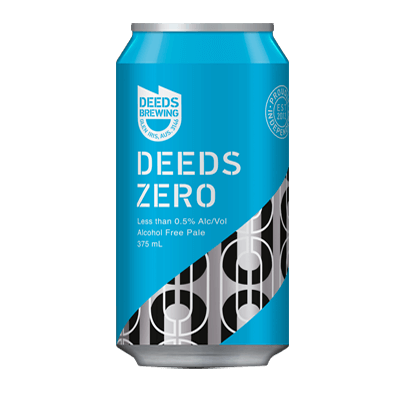 Deeds Zero Alcohol Free Pale Ale 375ml Can Craft Beer Deeds Brewing