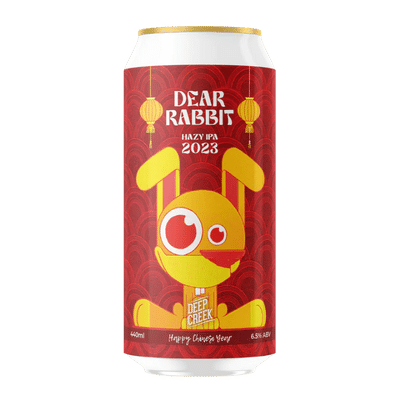 Deep Creek Dear Rabbit Hazy IPA 440ml Can Craft Beer Deep Creek Brewing Co.