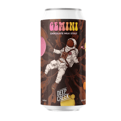 Deep Creek Gemini Chocolate Milk Stout 440ml Can Craft Beer Deep Creek Brewing Co.