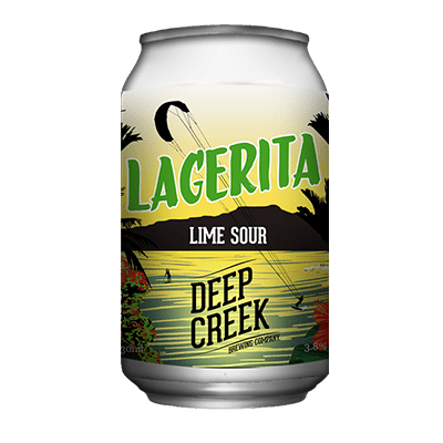 Deep Creek Lagerita Lime Sour Craft Beer Deep Creek Brewing Co.