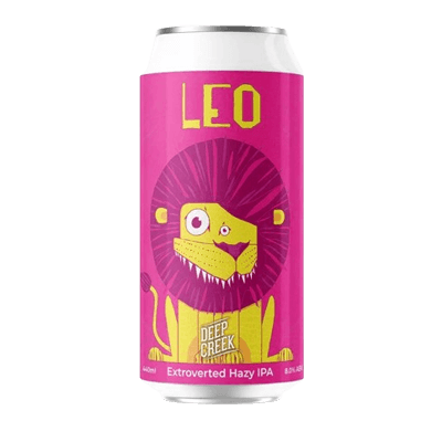 Deep Creek Leo Extroverted Hazy IPA 440ml Can Craft Beer Deep Creek Brewing Co.