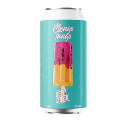 Deep Creek Mango Tango Mango Passionfruit Sour Ale 440ml Can Craft Beer Deep Creek Brewing Co.