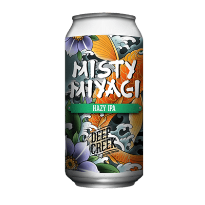 Deep Creek Misty Miyagi Hazy IPA Craft Beer Deep Creek Brewing Co.