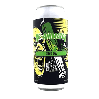 Deep Creek Re-Animator Cryo IPA Craft Beer Deep Creek Brewing Co.