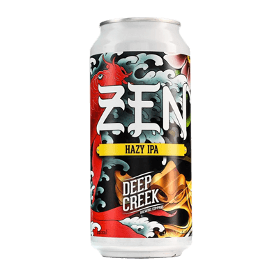 Deep Creek Zen Hazy IPA Deep Creek Brewing Co.
