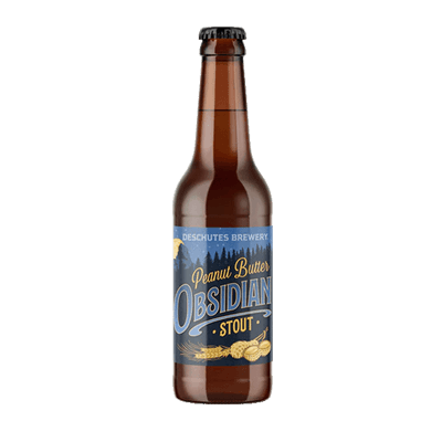 Deschutes Peanut Butter Obsidian Stout 355ml Bottle Craft Beer Deschutes Brewery