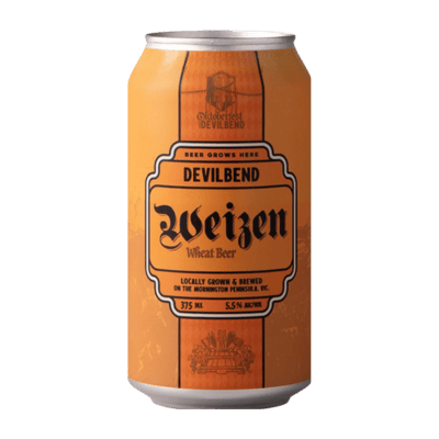 Devilbend Weizen Wheat Beer 375ml Can Craft Beer Devilbend