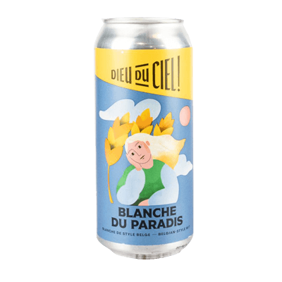 Dieu du Ciel Blanche du Paradis Wheat Beer 473ml Can Craft Beer Brasserie Dieu du Ciel