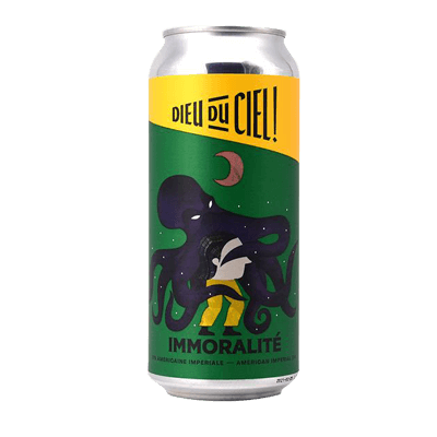 Dieu du Ciel Immoralite American Imperial IPA 473ml Can Craft Beer Brasserie Dieu du Ciel