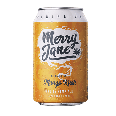 Doss Blockos 'Merry Jane' Mango Kush Fruit Hemp Ale Craft Beer East 9th Brewing Co