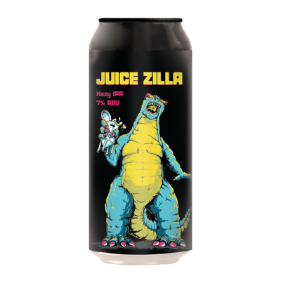 Double Vision Juice Zilla Hazy IPA 440ml Can Craft Beer Double Vision Brewing
