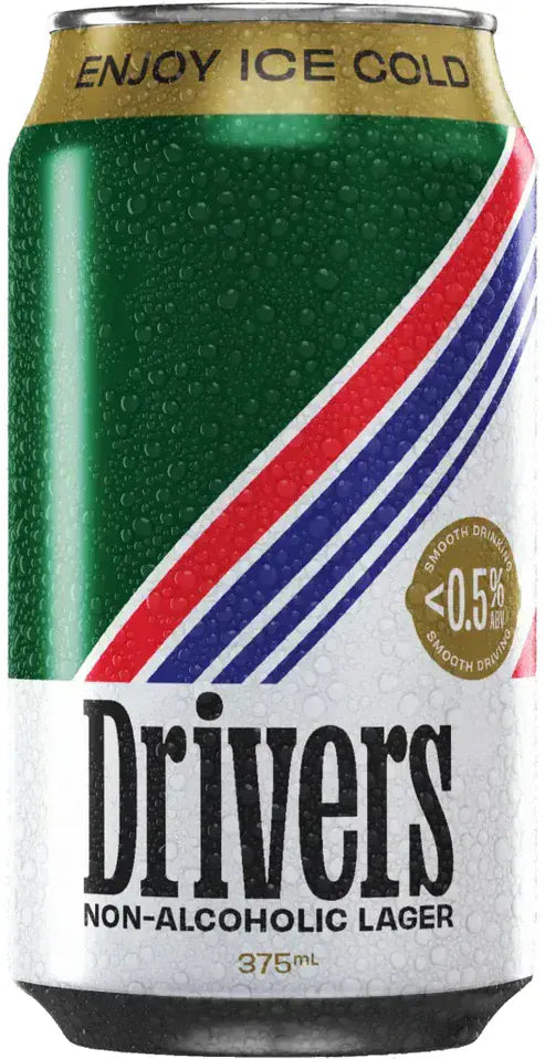 Drivers Non-Alc Lager 375ml Sans Drinks Bundle Drivers