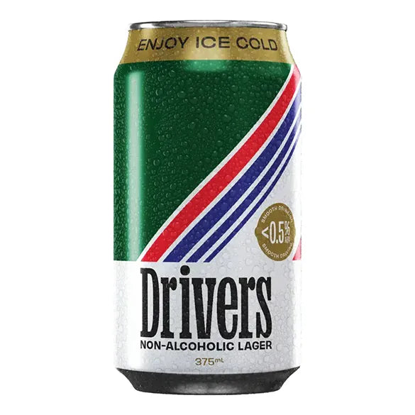 Drivers Non-Alc Lager 375ml Sans Drinks Bundle Drivers