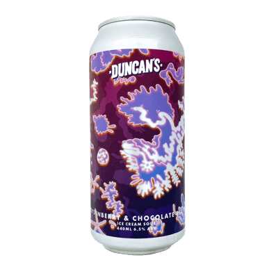 Duncan's Boysenberry & Chocolate Ripple Ice Cream Sour Ale Craft Beer Duncan's Brewing