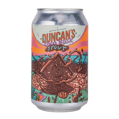 Duncan's Coco Husk Chocolate Stout 330ml Can Craft Beer Duncan's Brewing