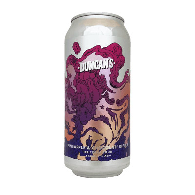Duncan's Pineapple & Chocolate Ripple Ice Cream Sour 440ml Can Craft Beer Duncan's Brewing