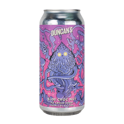 Duncan's Sloe Choc Nut Ice Cream Sour 440ml Can Craft Beer Duncan's Brewing