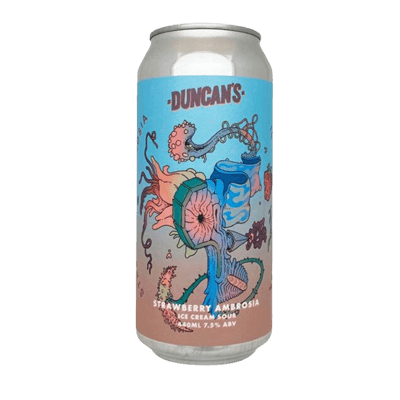 Duncan's Strawberry Ambrosia Sour 440ml Can Craft Beer Duncan's Brewing