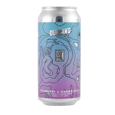 Duncan's Strawberry & Mango Ripple Imperial Ice Cream Sour Craft Beer Duncan's Brewing