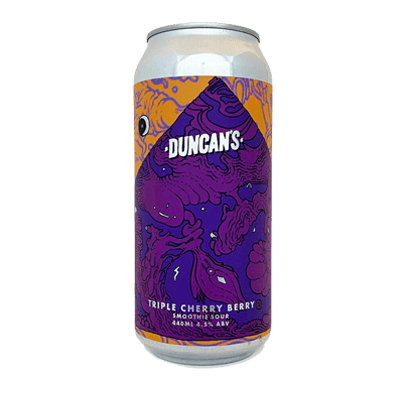 Duncan's Triple Cherry Berry Smoothie Sour 440ml Can Craft Beer Duncan's Brewing
