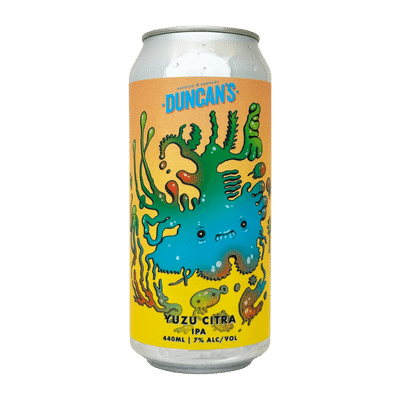 Duncan's Yuzu Citra Hazy IPA 440ml Can Craft Beer Duncan's Brewing