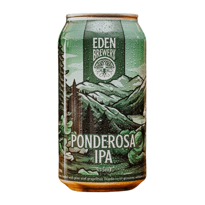 Eden Brewery Ponderosa IPA 375ml Can Craft Beer Eden Brewery