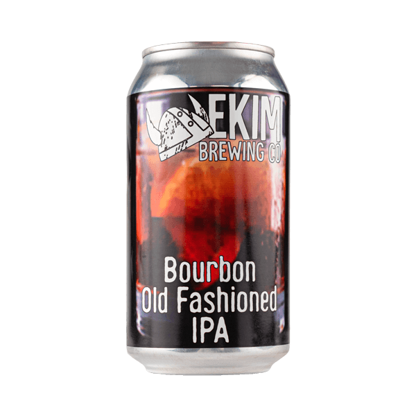 Ekim Bourbon Old Fashioned IPA 375ml Can Craft Beer Ekim Brewing Co