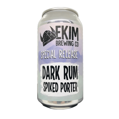 Ekim Dark Rum Spiked Porter Craft Beer Ekim Brewing Co