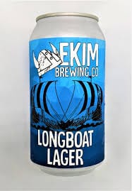 Ekim Longboat Lager 375ml Can Craft Beer Ekim