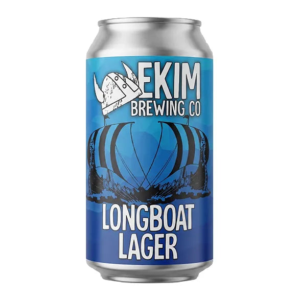 Ekim Longboat Lager 375ml Can Single Craft Beer Ekim