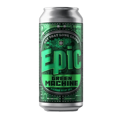 Epic Green Machine Fresh Hop IPA Craft Beer Epic Brewing Company