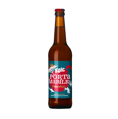 Epic Portamarillo Rebooted Imperial Sorta-Porter Smoked Imperial Porter 500ml Bottle Craft Beer Epic Brewing Company
