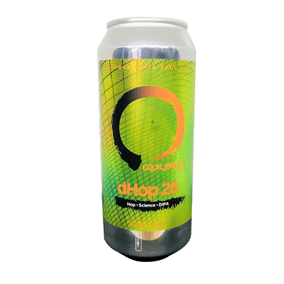 Equilibrium dHop26 Hazy DIPA Craft Beer Equilibrium Brewery
