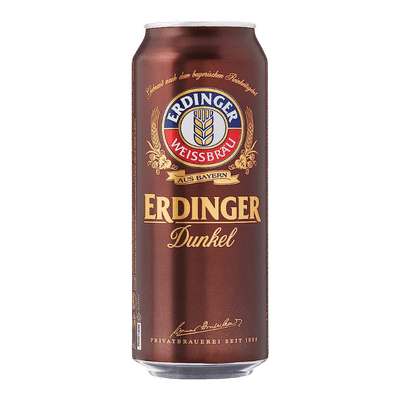 Erdinger Dunkel 500ml Can Craft Beer Erdinger Weissbrau