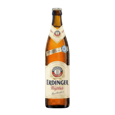 Erdinger Hefe Weizen 500ml Bottle Craft Beer Erdinger Weissbrau